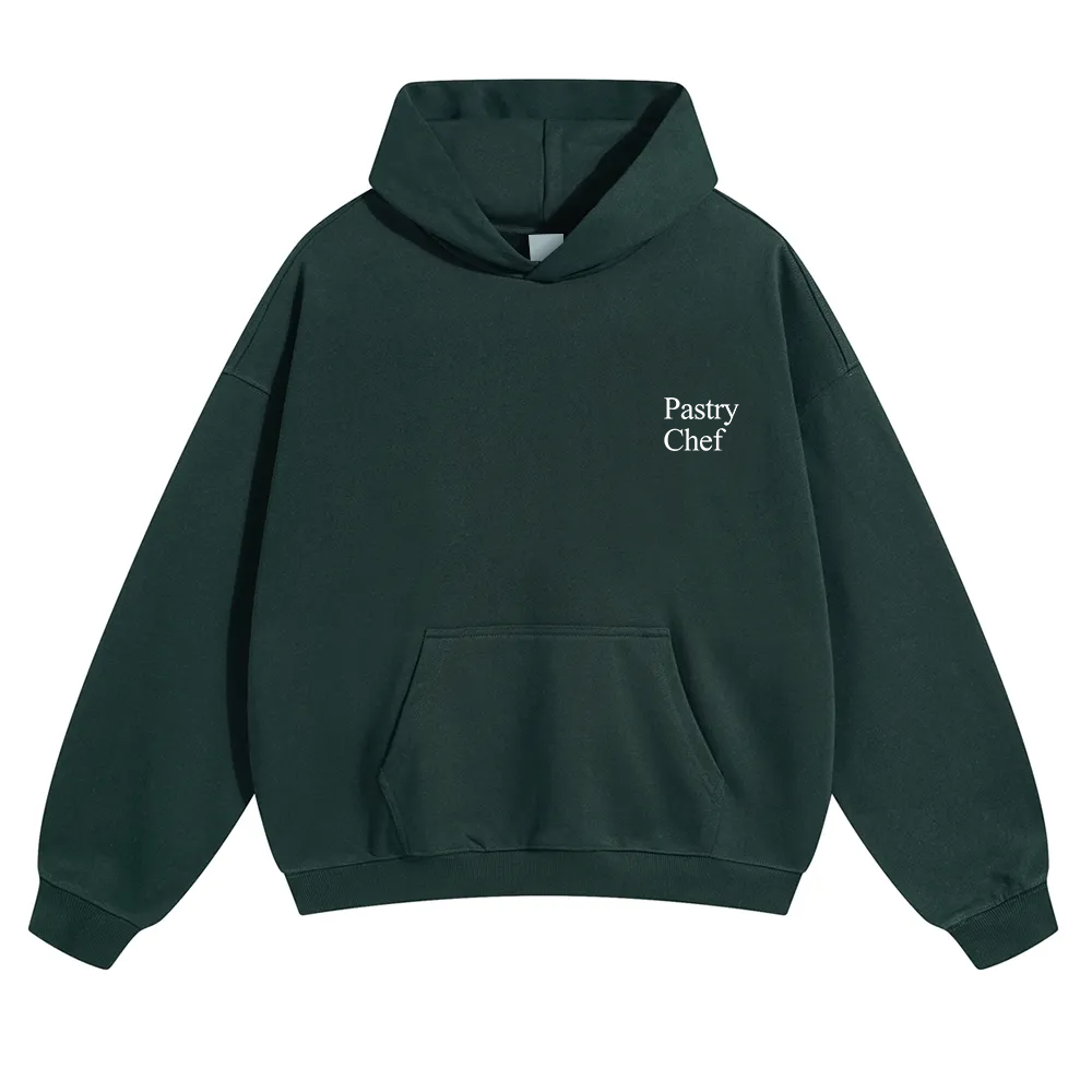 Pastry Chef Unisex Solid Color Hoodie wearishow