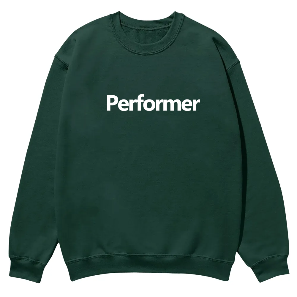 Performer Casual Crewneck Sweatshirt wearishow