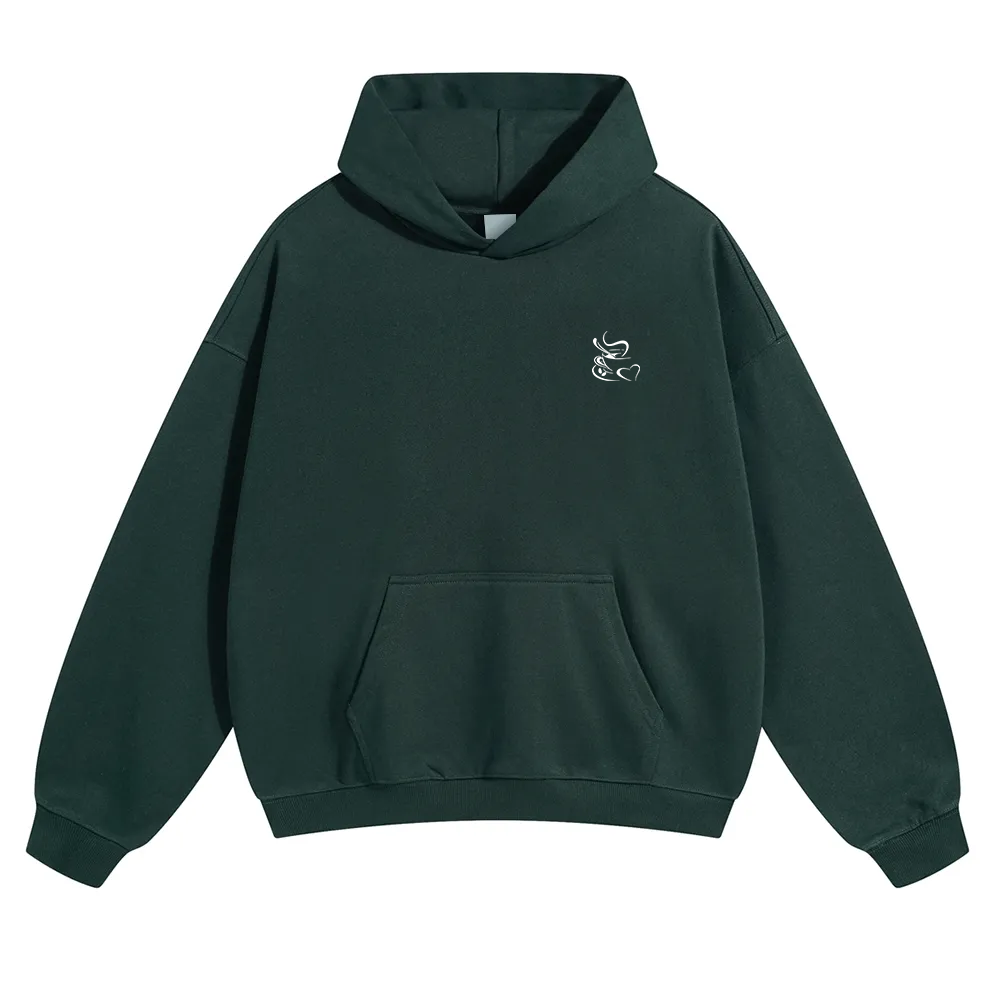 Barista Unisex Solid Color Hoodie wearishow