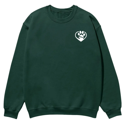 Pet Photo Creative Customized Unisex Casual Crewneck Sweatshirt