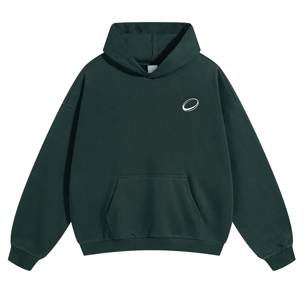 Rugby Player Unisex Solid Color Hoodie wearishow