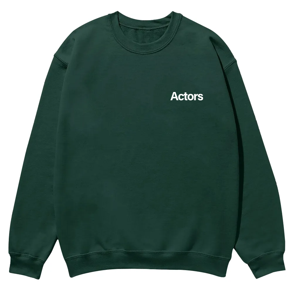 Actors Casual Crewneck Sweatshirt wearishow wearishow