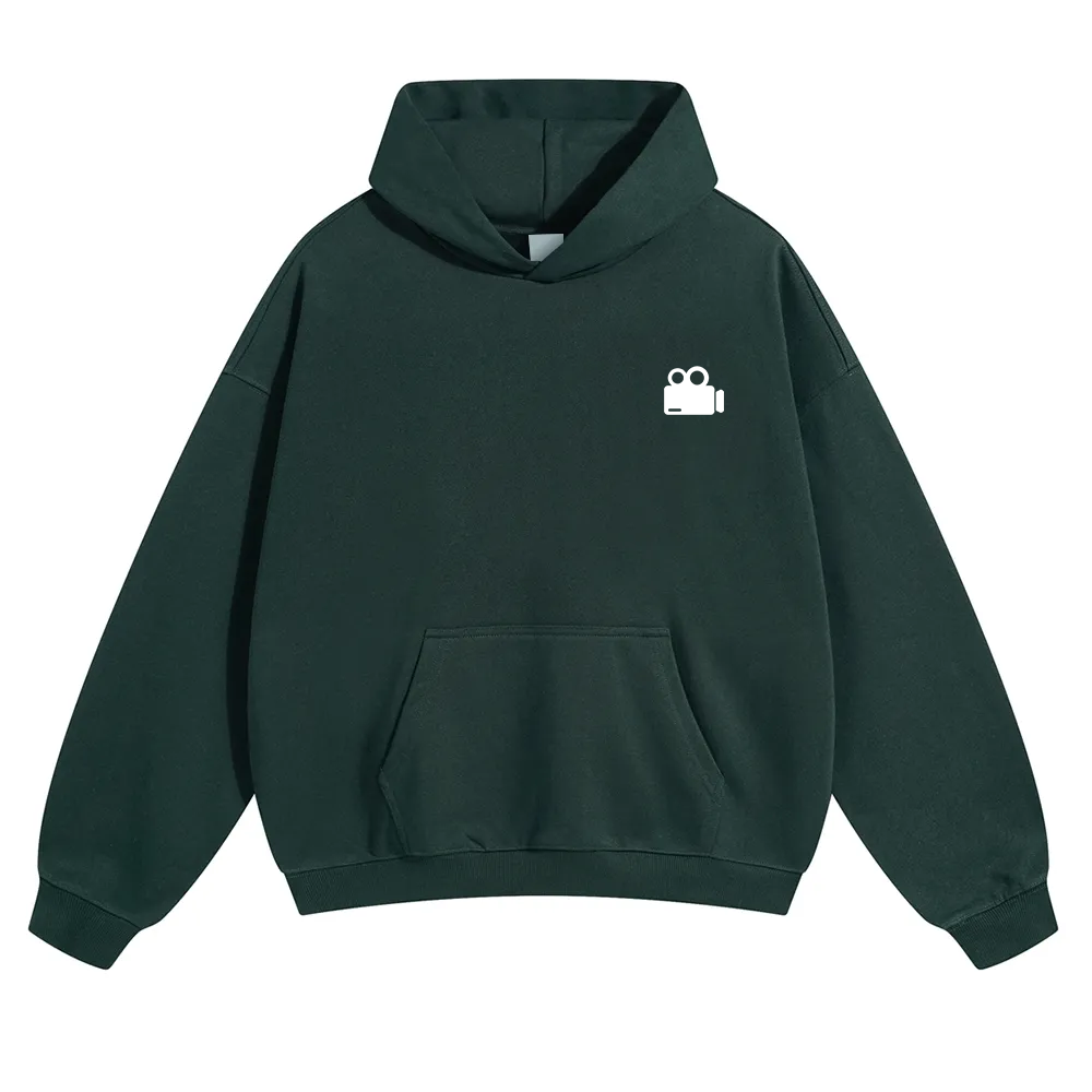 Videographer Unisex Solid Color Hoodie wearishow