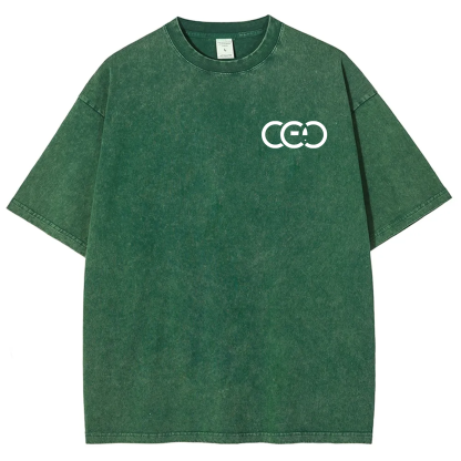 CEO Unisex Fit Washed T-Shirt