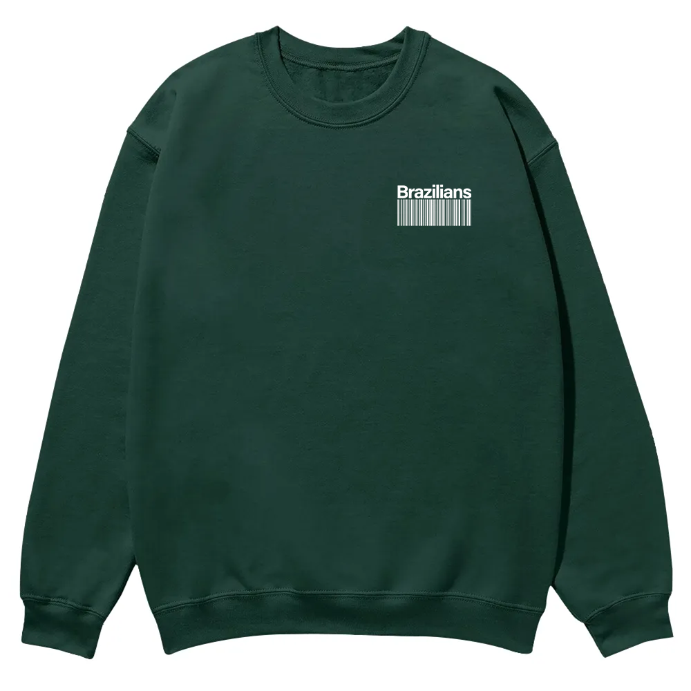 Brazilians Unisex Fit  Casual Crewneck Sweatshirt wearishow