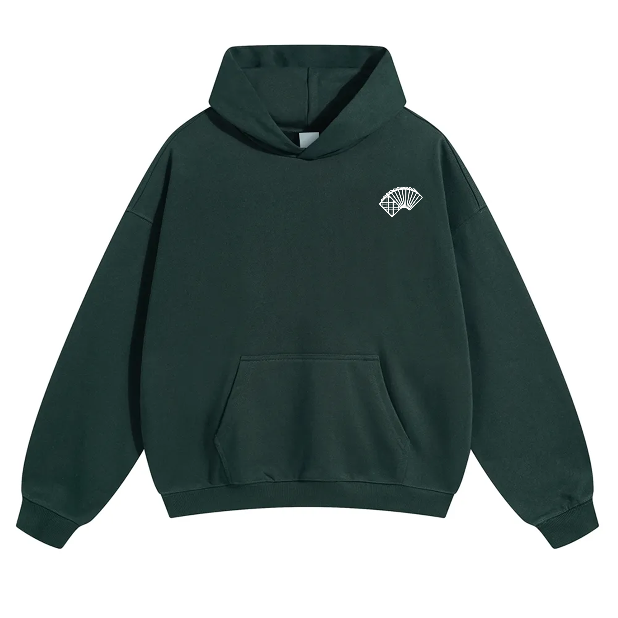 Poker Player Unisex Solid Color Hoodie