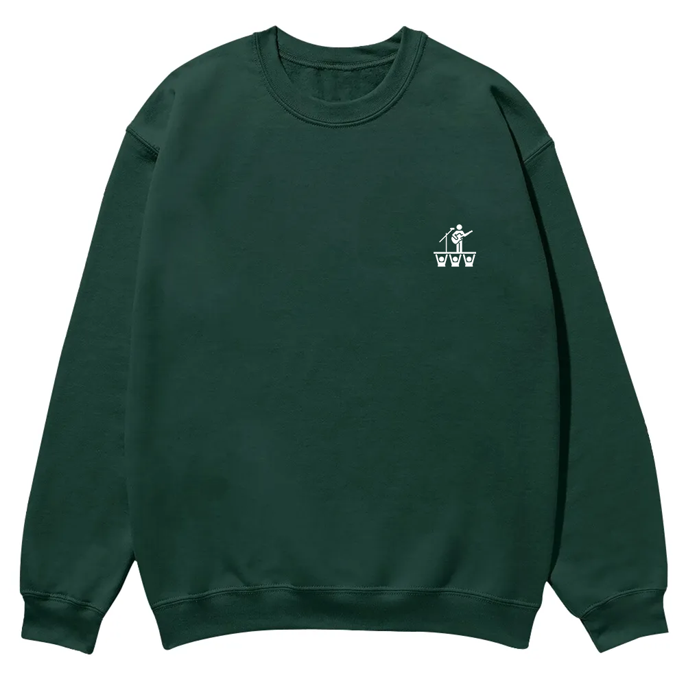 Festival Goer Casual Crewneck Sweatshirt wearishow