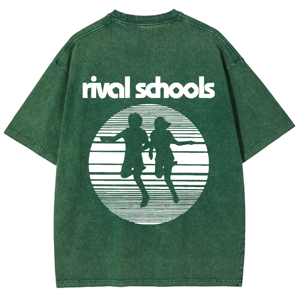 Unisex Vintage  Rival Schools Band t-Shirt
