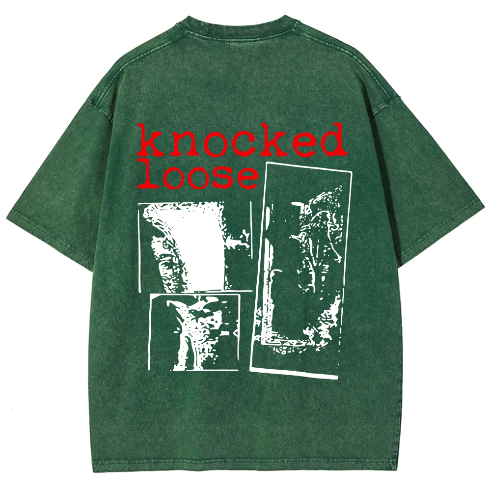 Unisex Vintage Knocked Loose Band t-Shirt