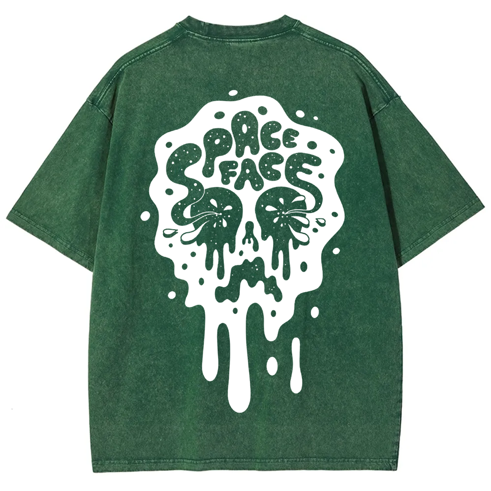 Unisex Vintage Spaceface Band  t-Shirt