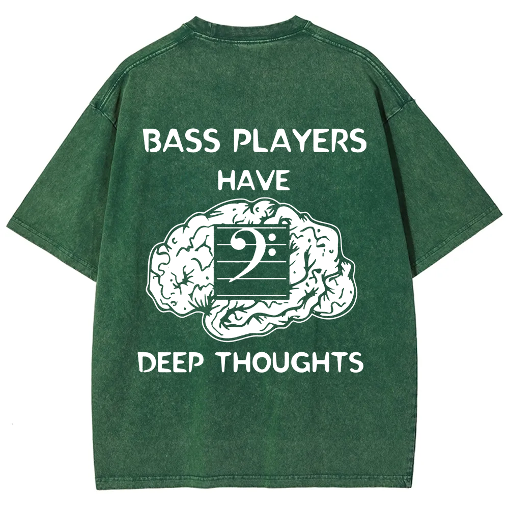 Unisex Vintage Bass Player t-Shirt