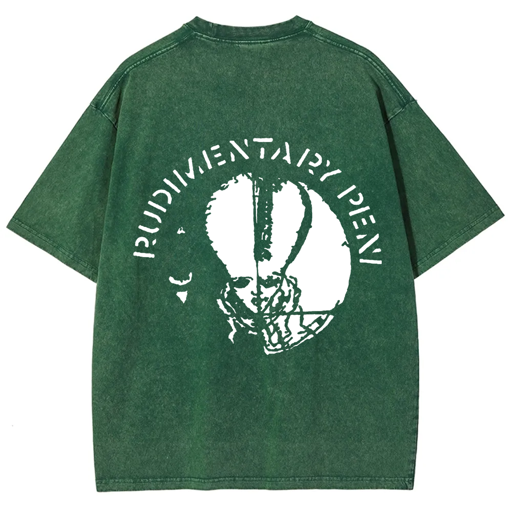 Unisex Vintage Rudimentary Peni Punk Band t-Shirt
