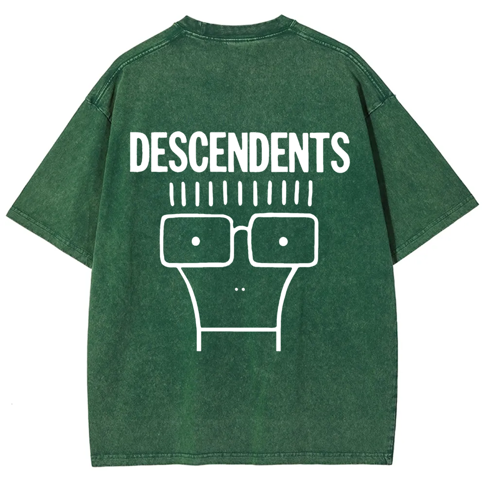 Unisex Vintage Descendents Punk Rock Band t-Shirt