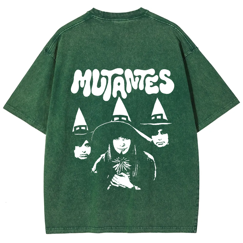 Unisex Vintage Os Mutantes Rock Band t-Shirt