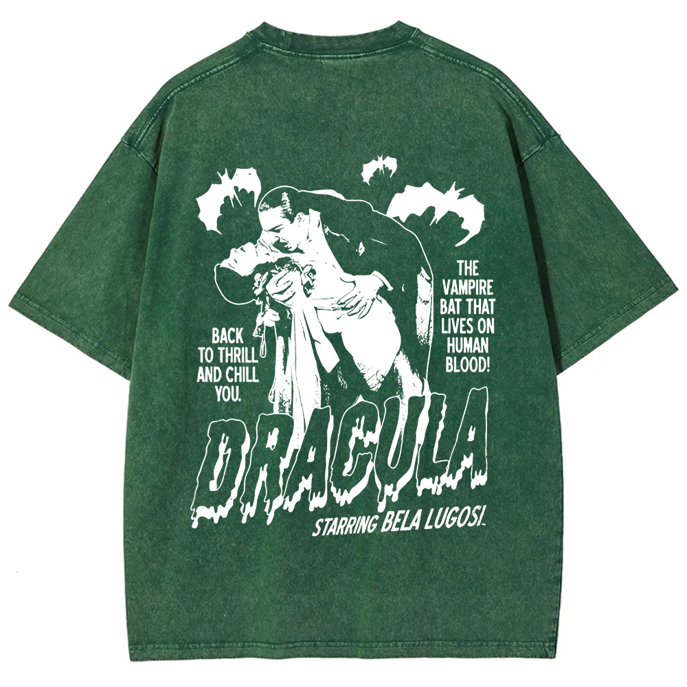 Unisex Vintage  Vampire Dracula Art t-Shirt