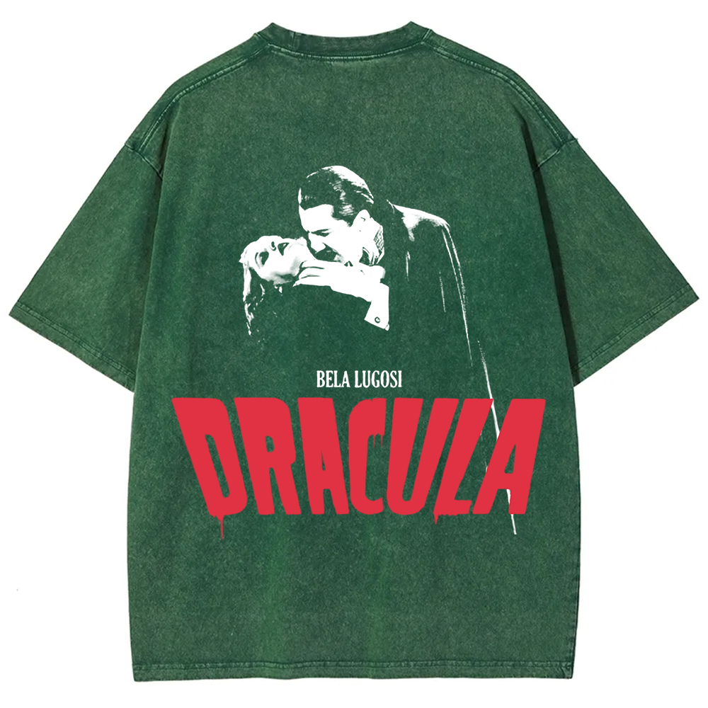 Unisex Vintage Dracula vampire horror movie t-Shirt