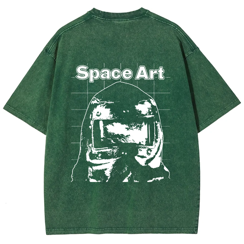 Unisex Vintage Space Art Band t-Shirt
