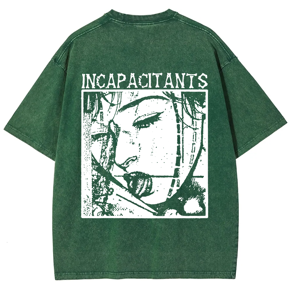 Unisex Vintage Incapacitants Band t-Shirt