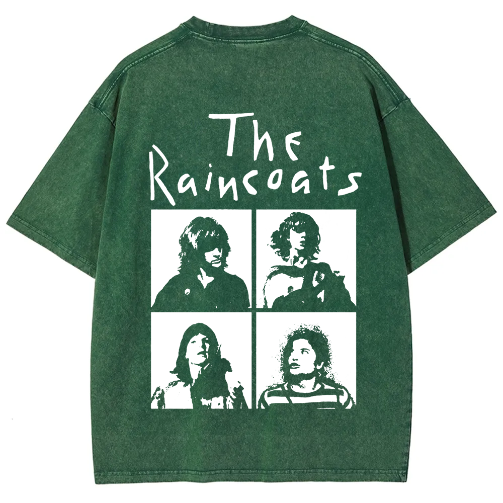 Unisex Vintage The Raincoats Punk Band t-Shirt