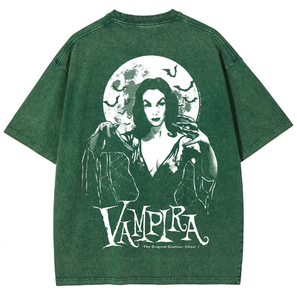 Unisex Vintage Vampira Singer  t-Shirt