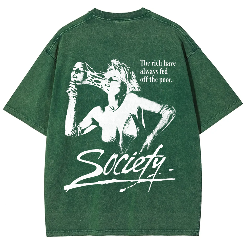 Unisex Vintage Society Film Horror Movie t-Shirt