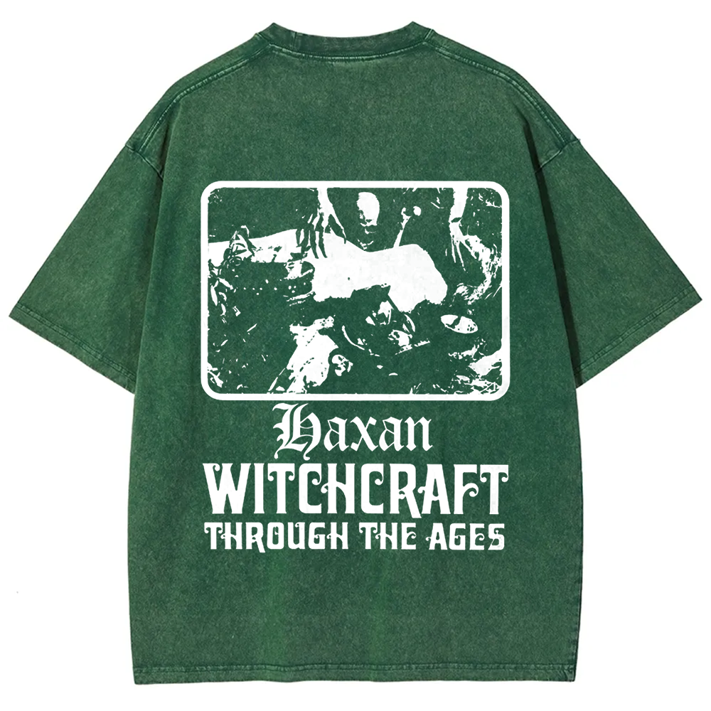Unisex Vintage Häxan Witchcraft Through The Ages Horror Movie t-Shirt