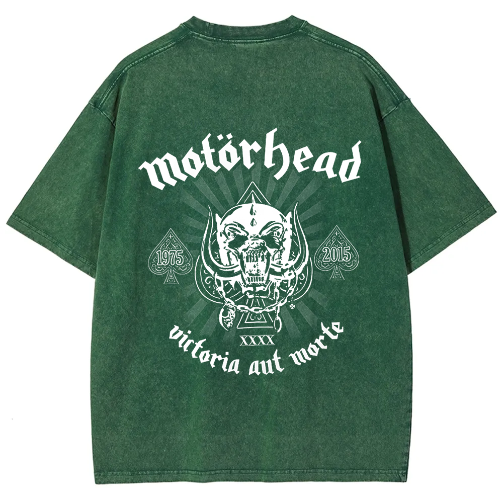 Unisex Vintage  Motörhead  Cotton Motorhead Heavy Metal Band t-Shirt