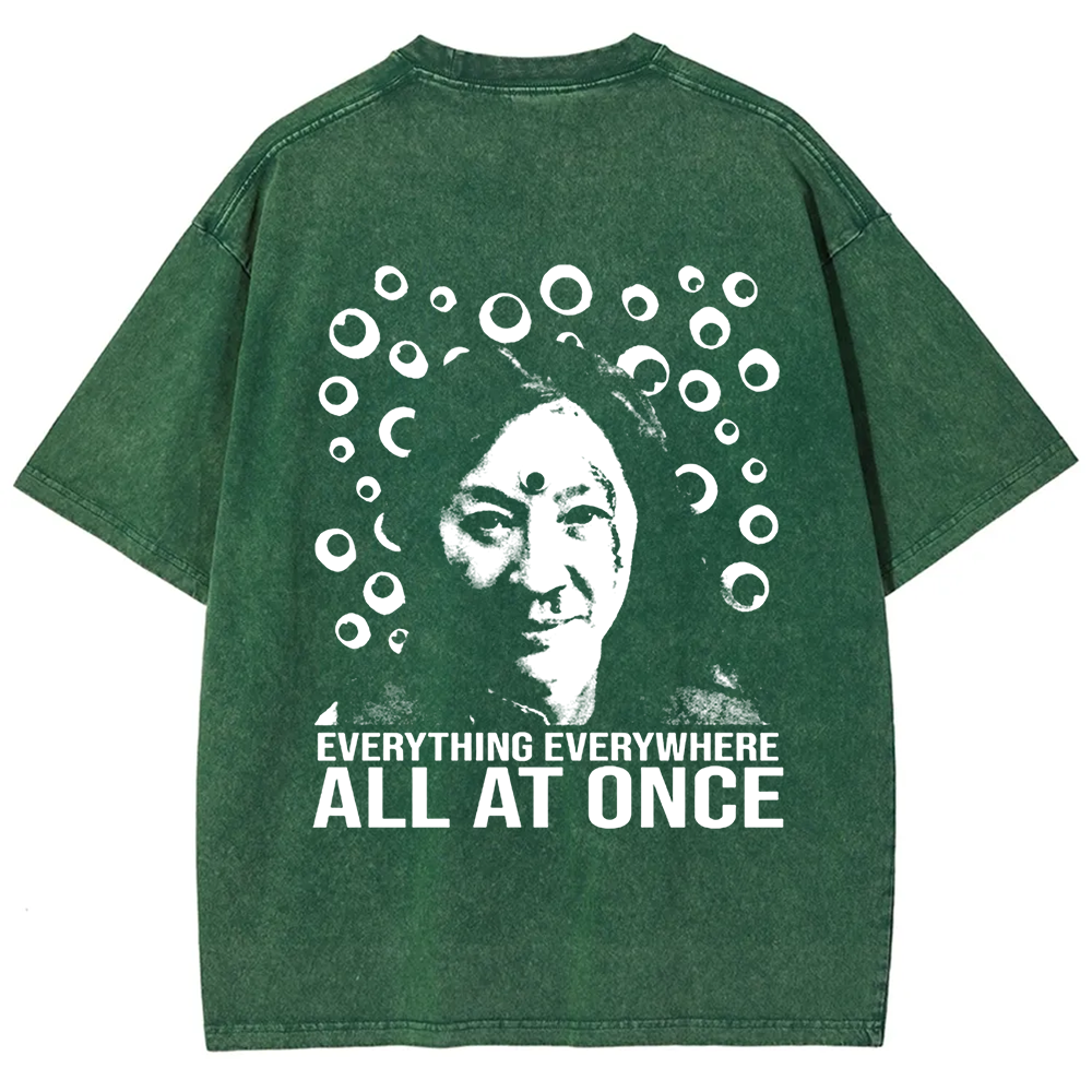Unisex Vintage  Everything Everywhere All at Once Movie t-Shirt