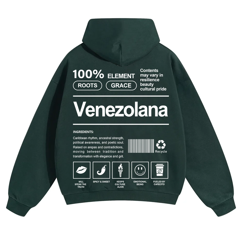 Venezolana Unisex Fit Color Hoodie wearishow