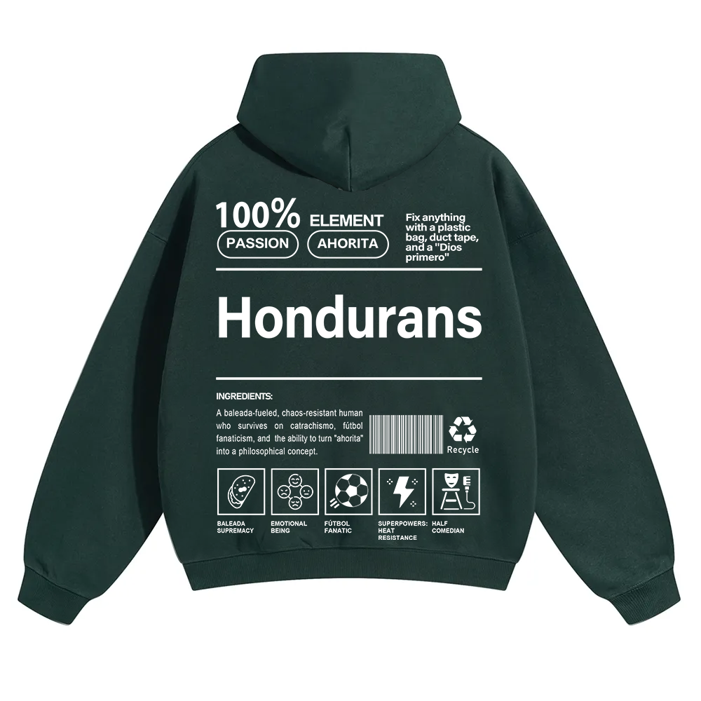 Hondurans Unisex Fit Color Hoodie wearishow
