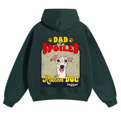 Spoiled Rotten Dog Named - Personalized Custom Unisex Hoodie
