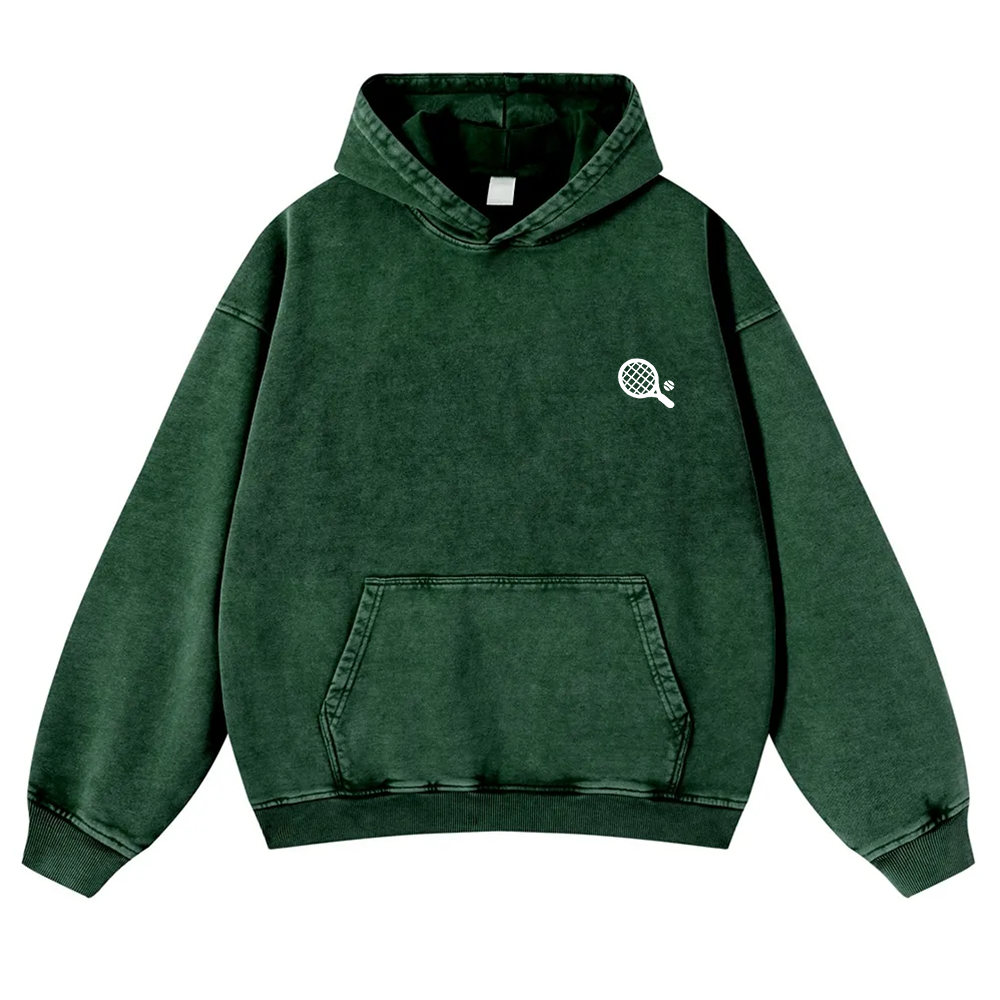 Padel Player Washed Hoodie wearishow