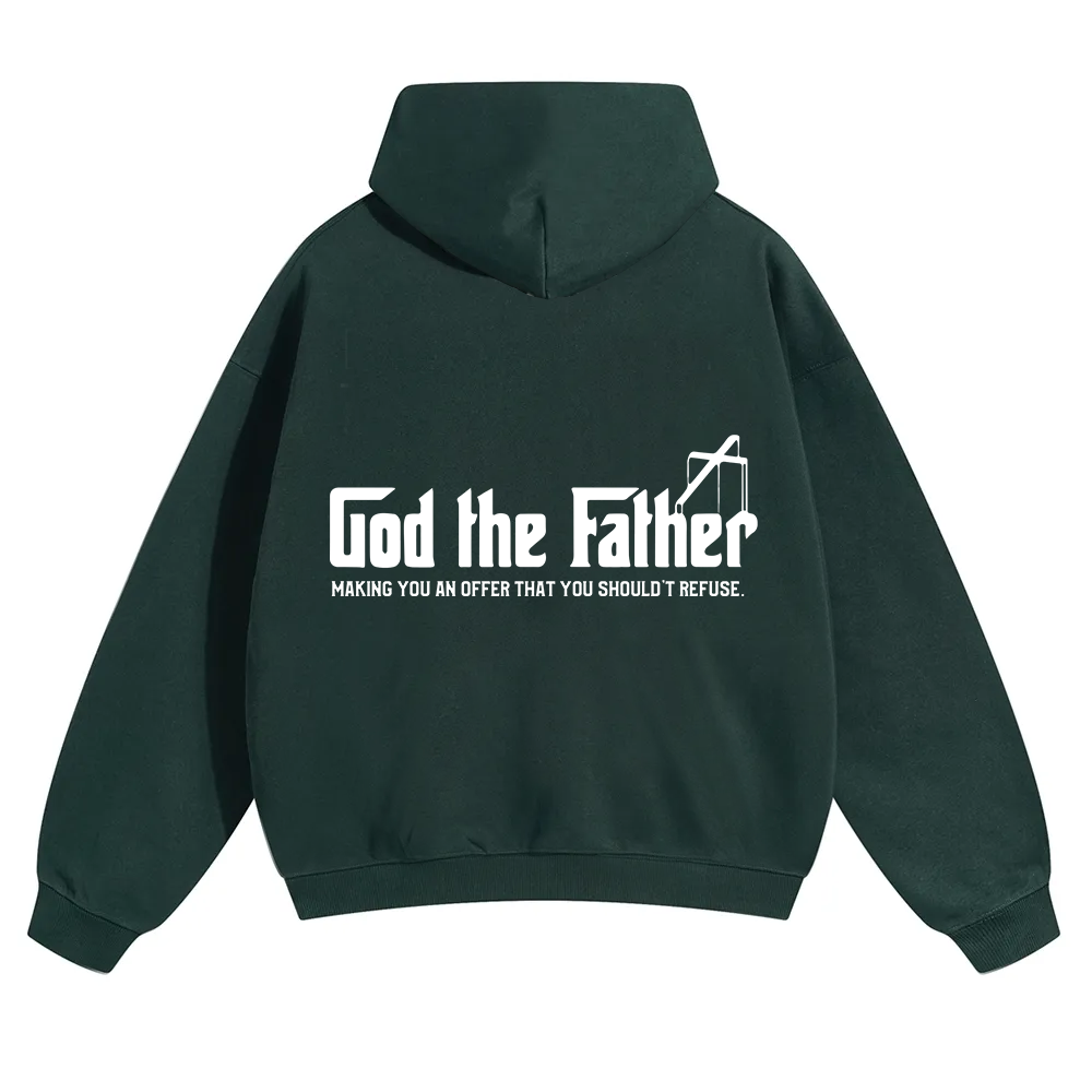 God The Father Christian Unisex Solid Color Hoodie wearishow