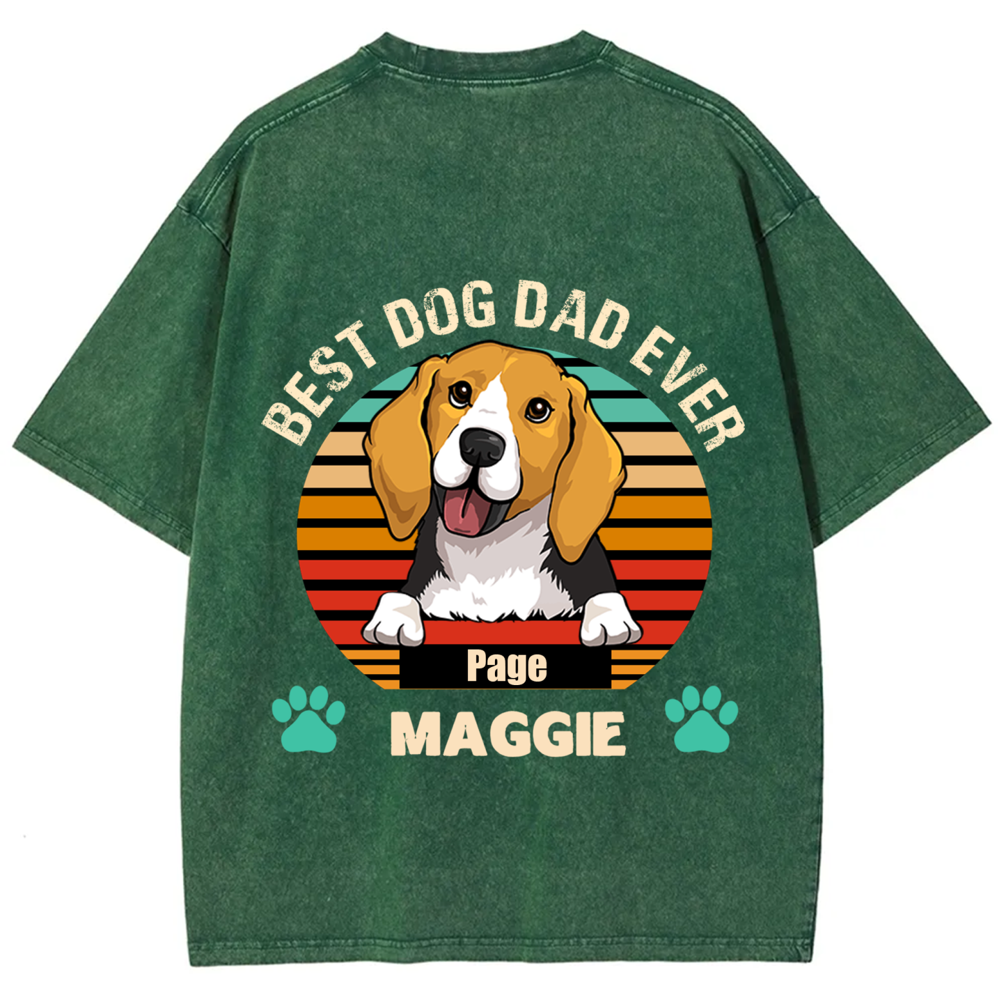 Best Dog Mom and Dad Ever - Personalized Custom Unisex T-shirt