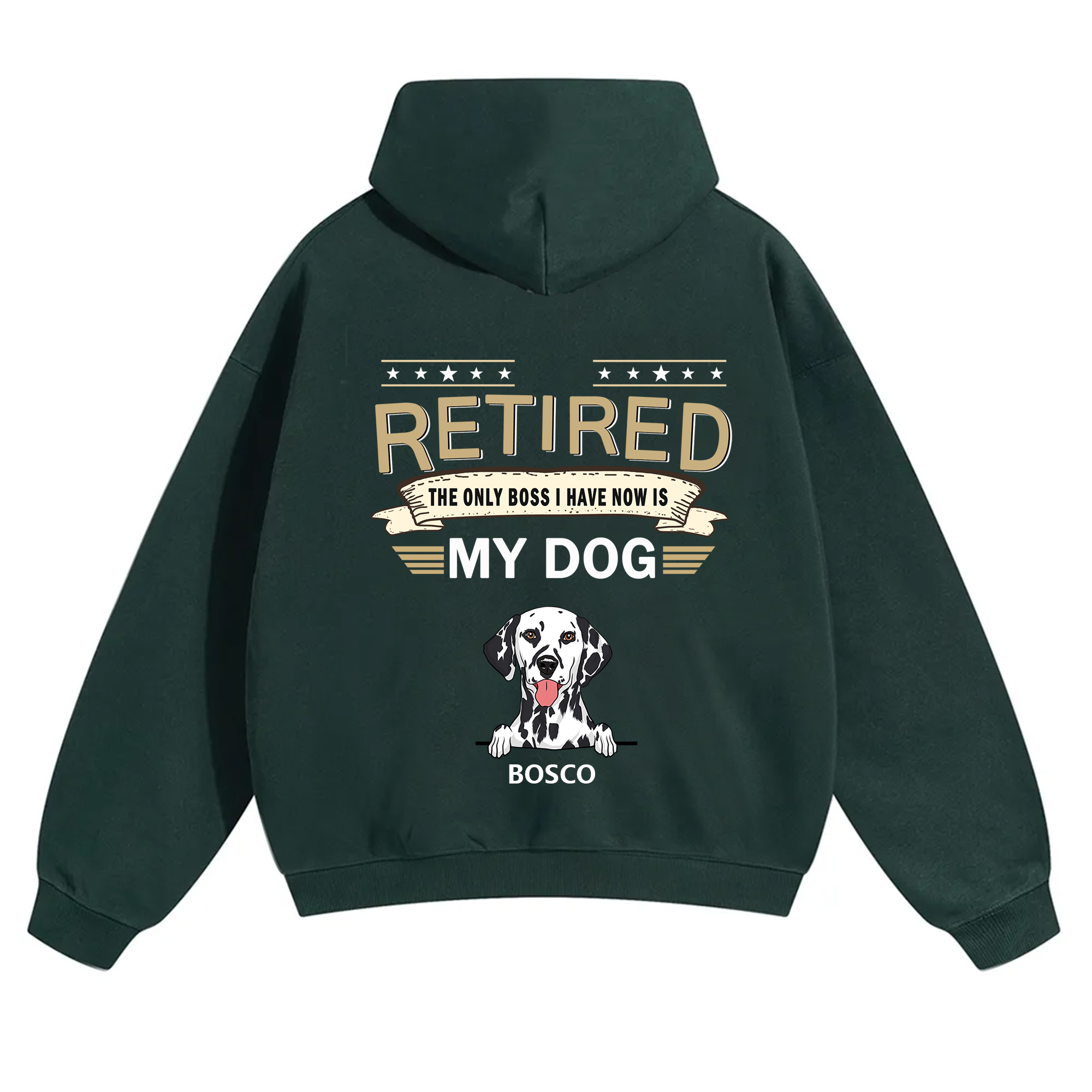 The Only Boss I Have - Personalized Custom Unisex Hoodie