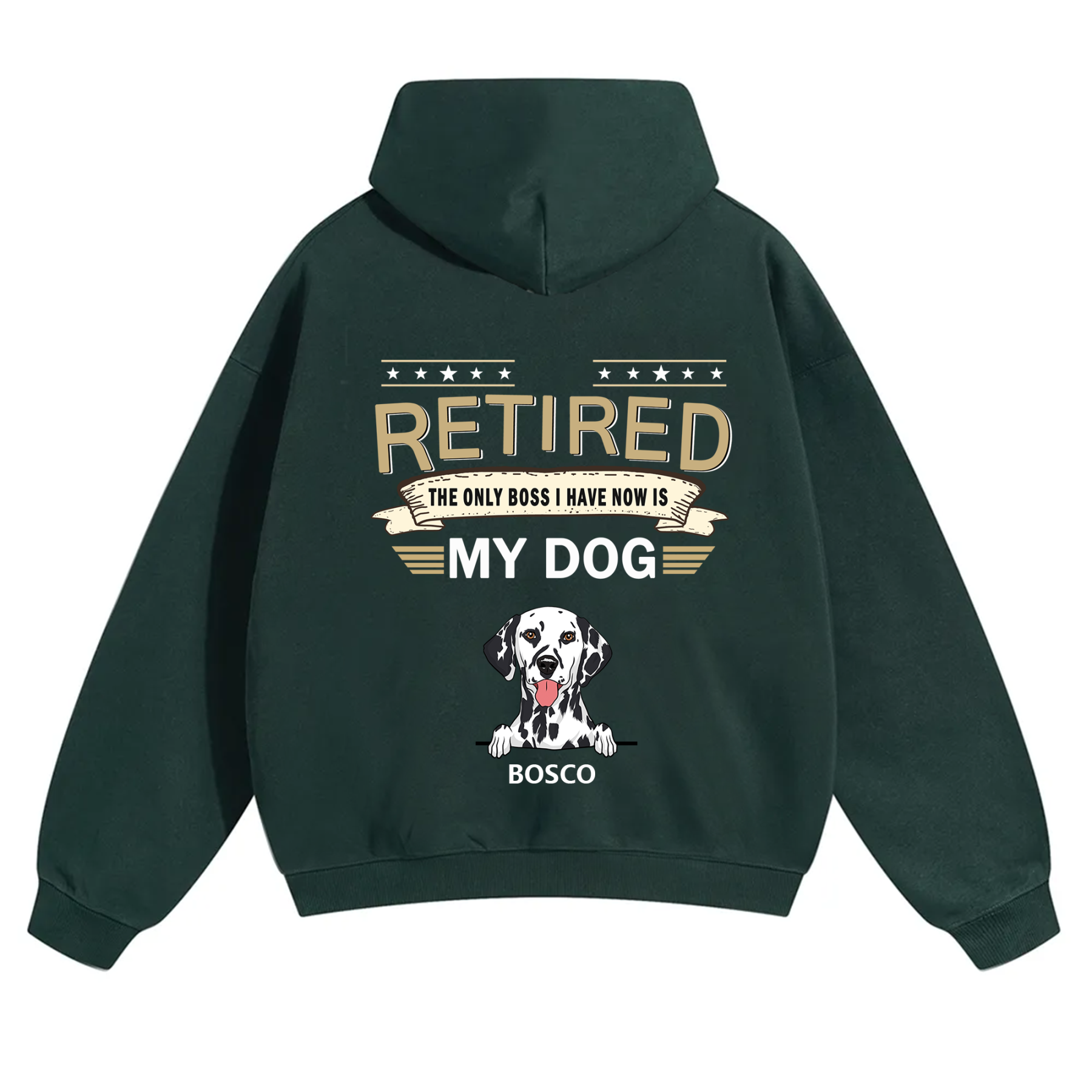 The Only Boss I Have - Personalized Custom Unisex Hoodie