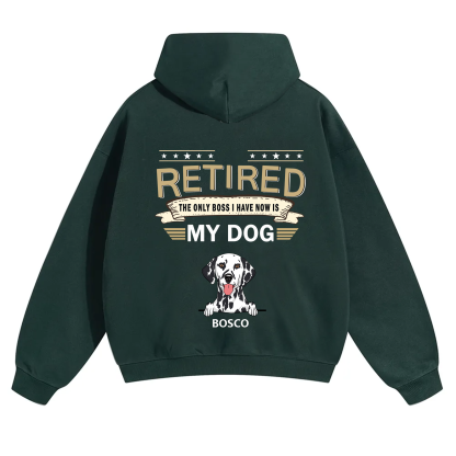 The Only Boss I Have - Personalized Custom Unisex Hoodie