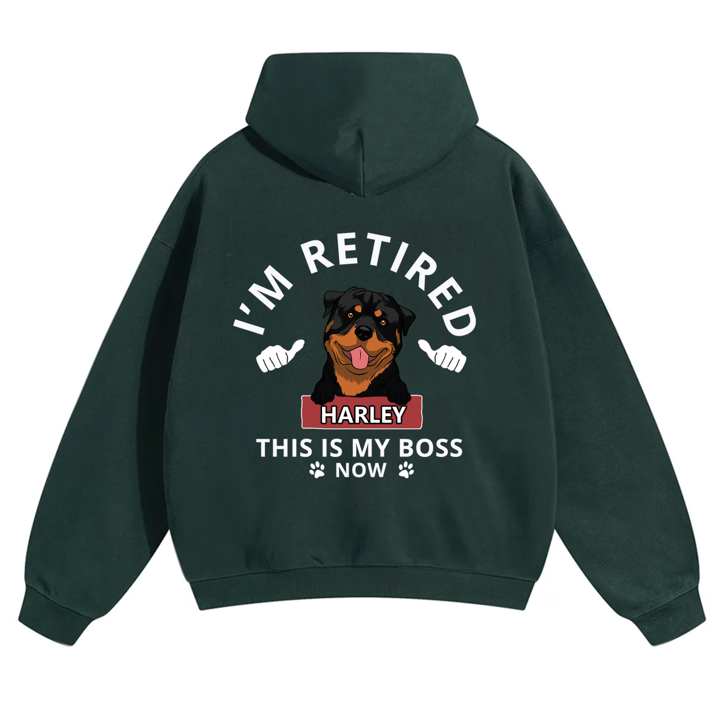 This Is My Boss - Personalized Custom Unisex Hoodie
