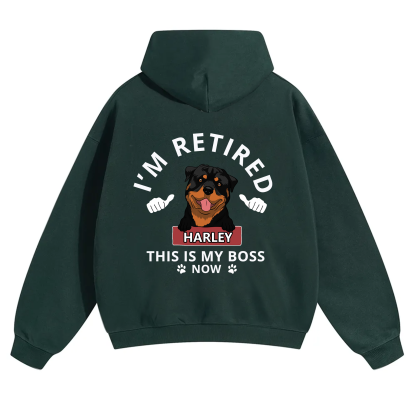 This Is My Boss - Personalized Custom Unisex Hoodie