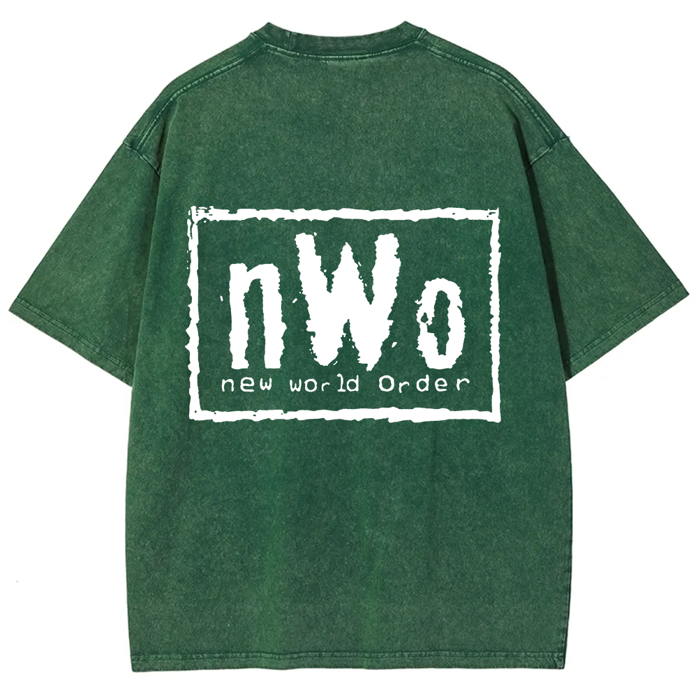 Wrestling Washed Nwo New World Order WWE T-Shirt