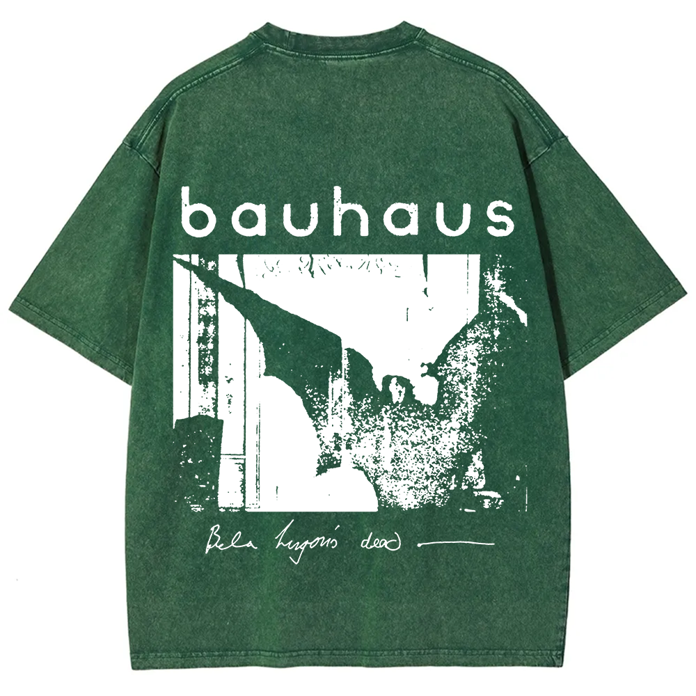 Unisex cotton Bauhaus Rock Band T-shirt