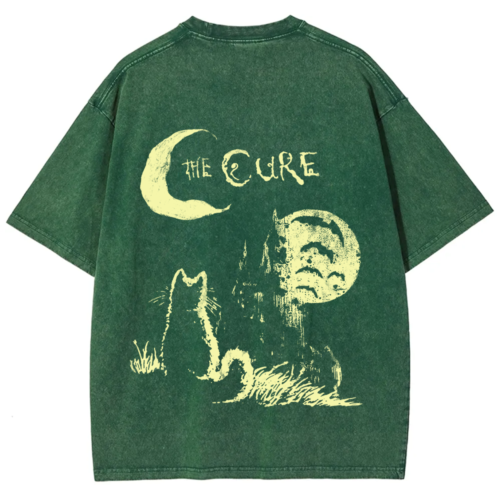  Unisex Vintage Washed The Cure Tank Top T-Shirt