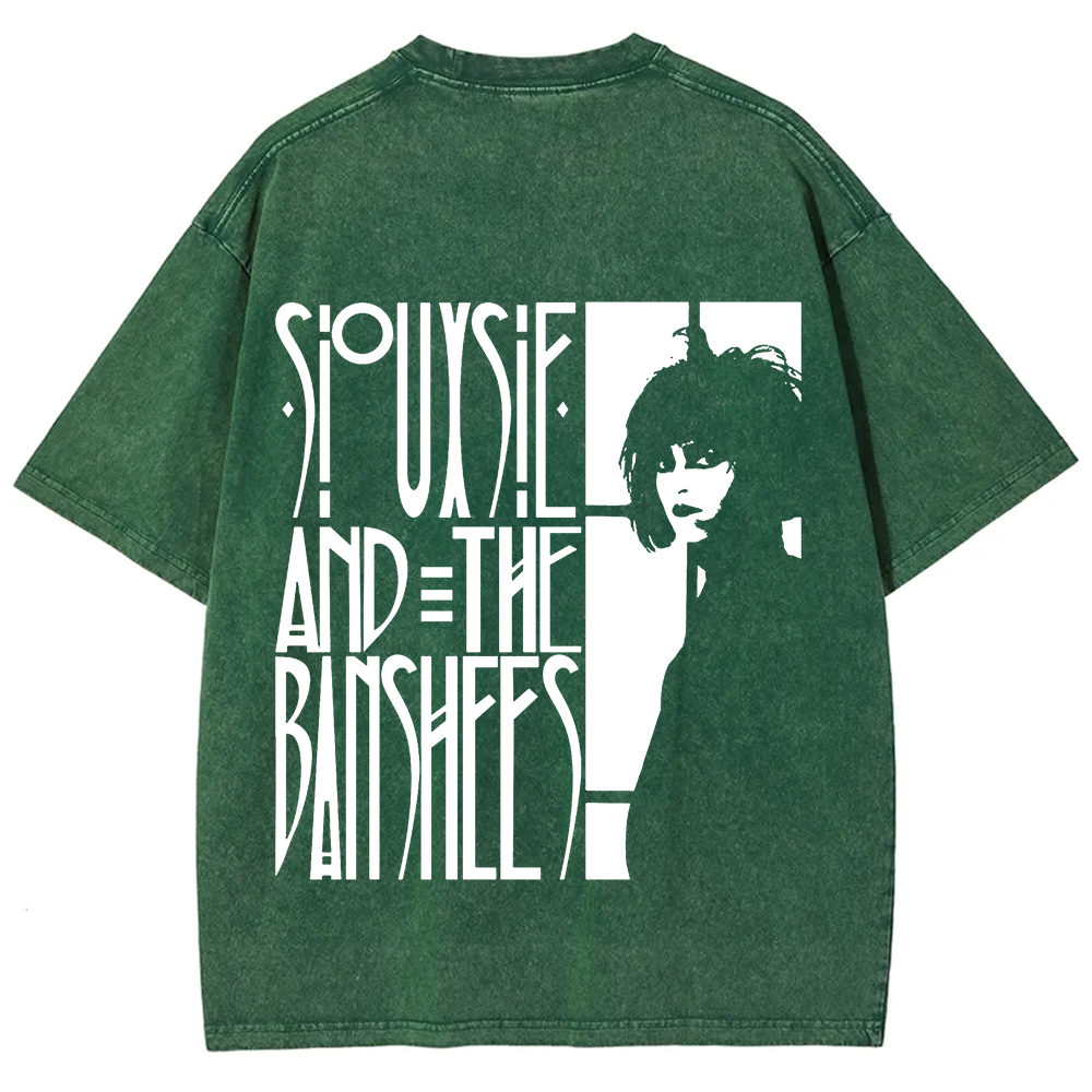 Unisex Vintage Washed Siouxsie and the Banshees T-Shirt