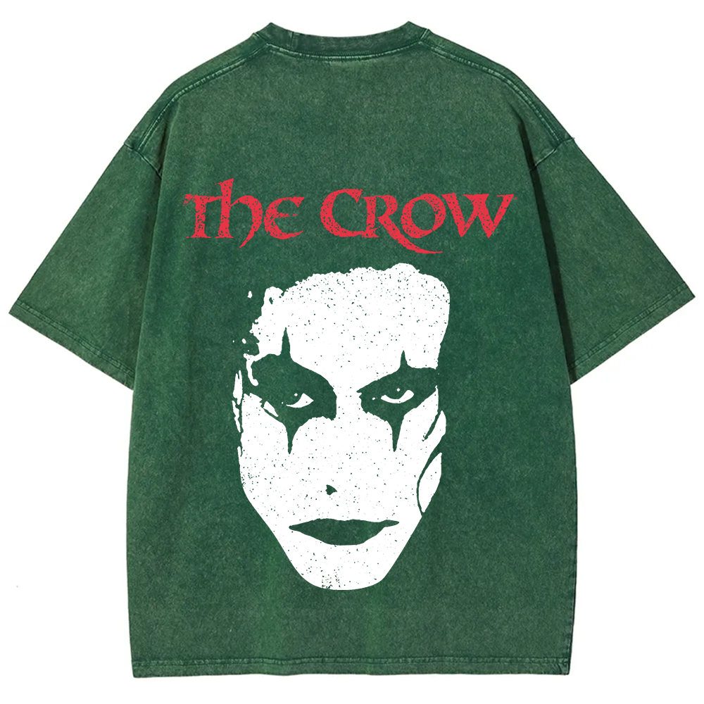 Unisex Vintage Washed The Crow T-Shirt