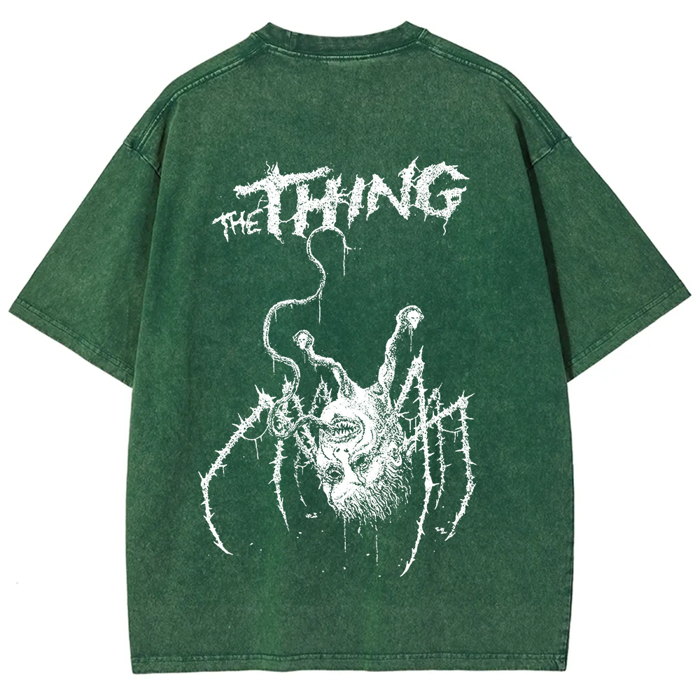 Unisex Horror The thing Print T-Shirt