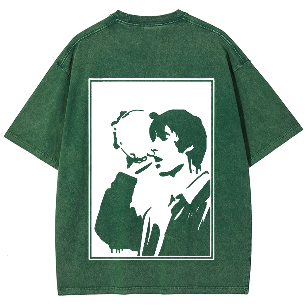 Oasis Band Vintage Washed T-Shirt