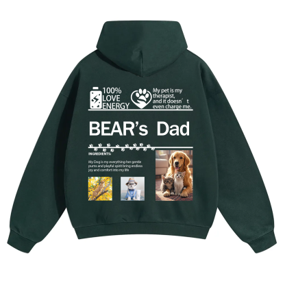 Pet Photo Creative Customized Unisex Hoodie
