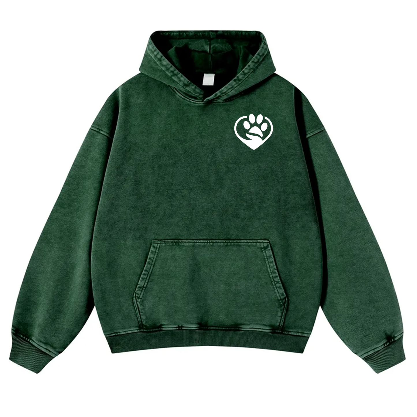 Pet Photo Creative Customized Unisex Washed Hoodie