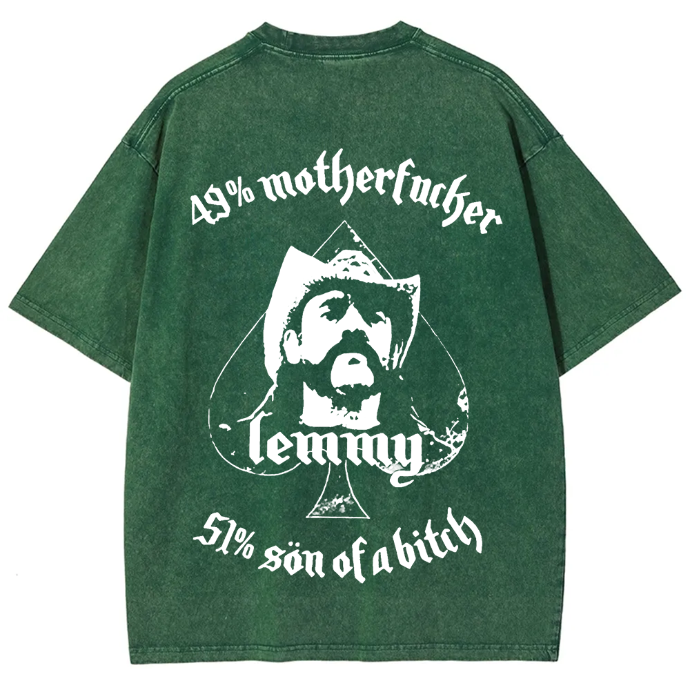  Motörhead Vintage Washed Lemmy Motorhead t-Shirt