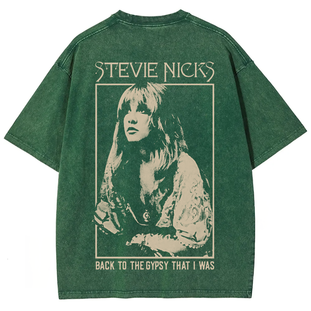Stevie Nicks Singer Vintage Washed t-Shirt